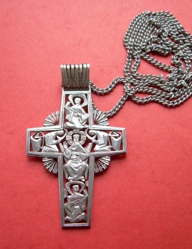 Brustkreuz von Kardinal König - Geschenk der VOEST