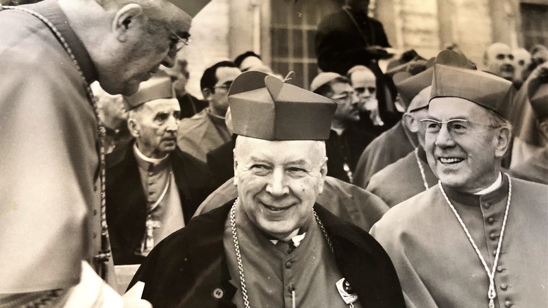 Kardinal König und Kardinal Wyszynski